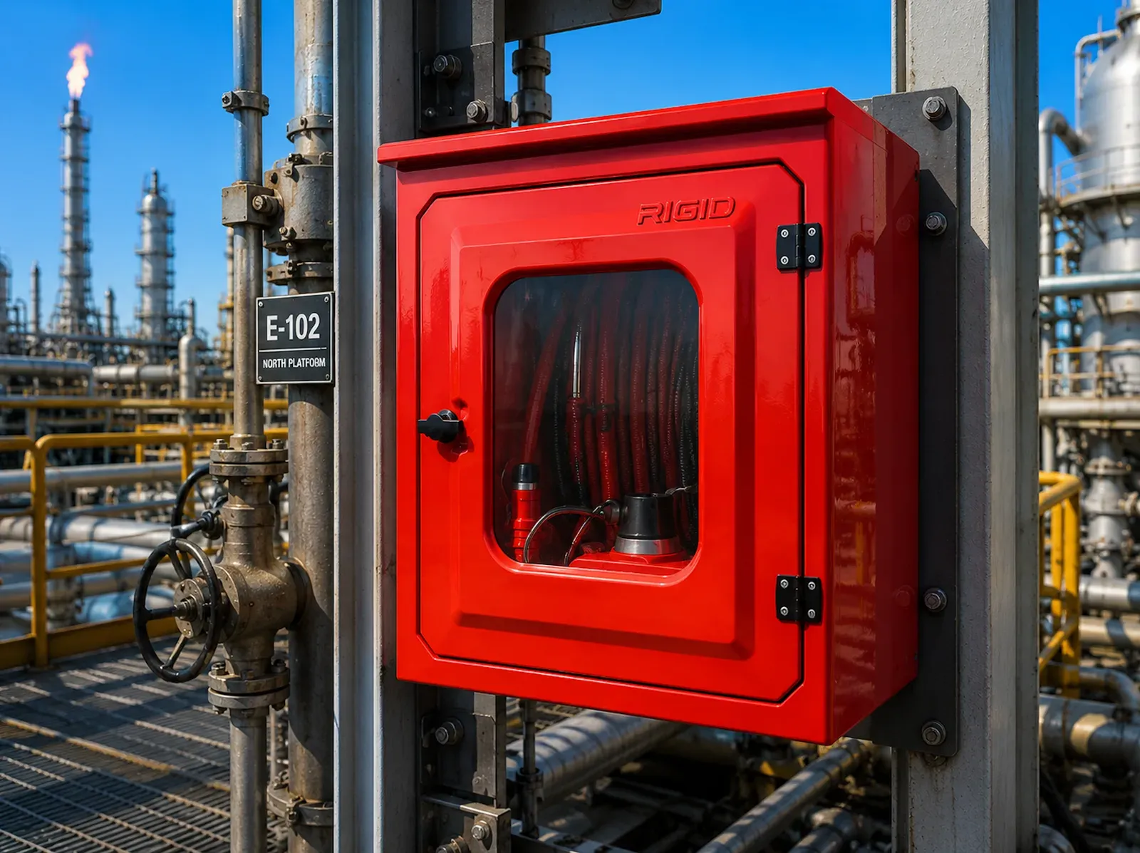 GRP Breeching Inlet Cabinets - GRP breeching inlet cabinets engineered for protecting breeching inlets and firefighting water supply connections in fire protection systems.