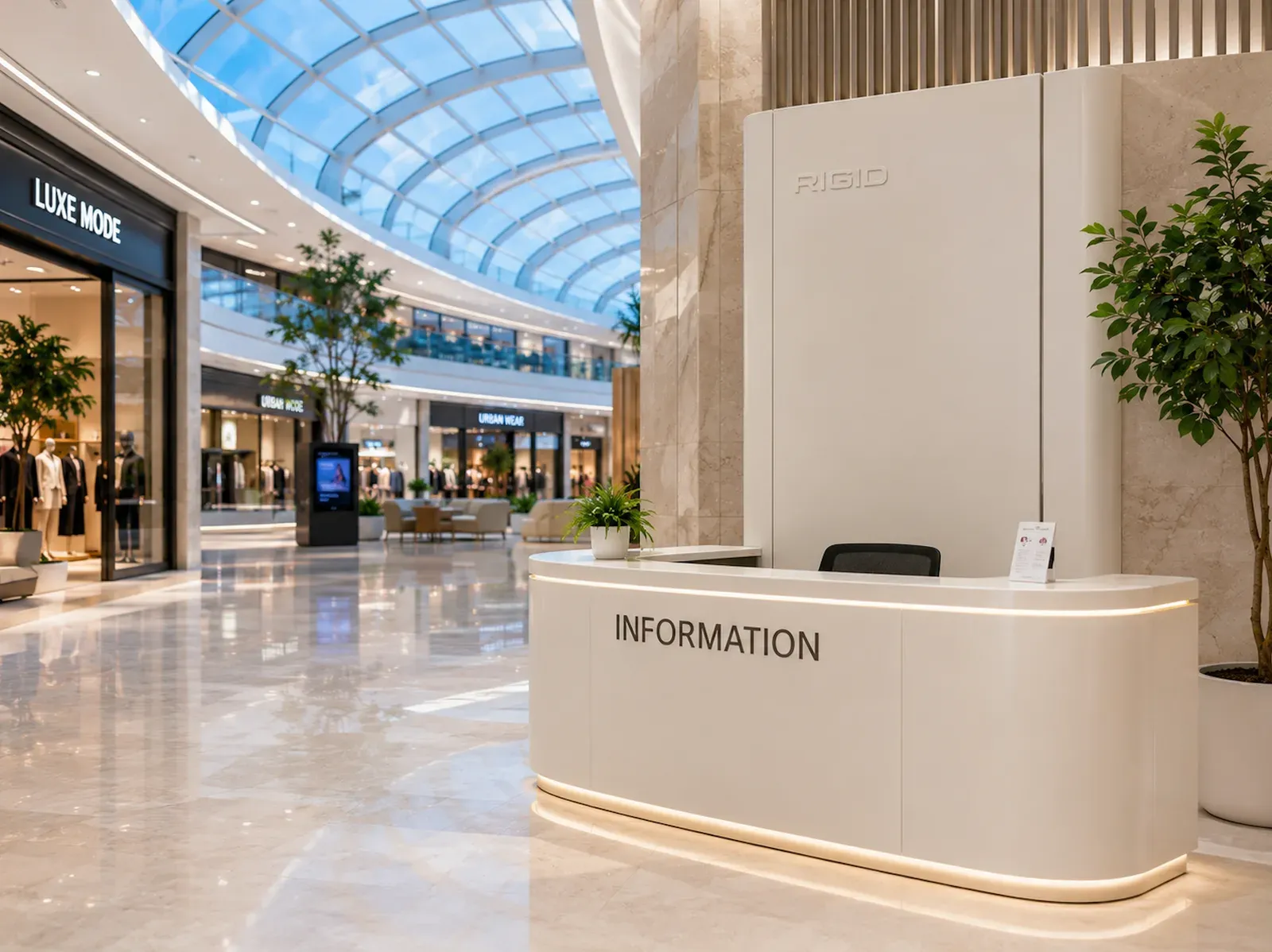 GRP Fit-Out Components - customized GRP fit-out components designed for commercial interiors, retail environments, hospitality projects, and architectural applications.