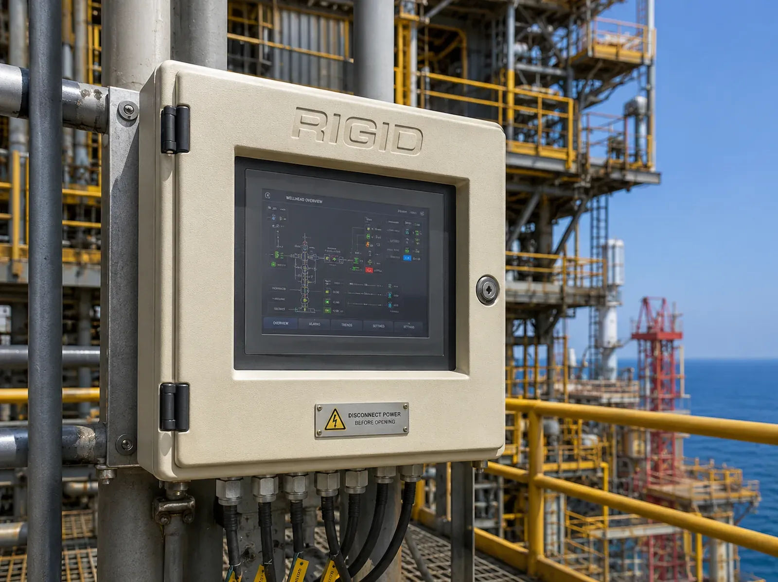 GRP HMI Enclosures - high-performance GRP HMI (Human Machine Interface) Enclosures designed to protect operator terminals, touchscreen displays, industrial PCs, control interfaces, and automation equipment operating in demanding industrial environments.