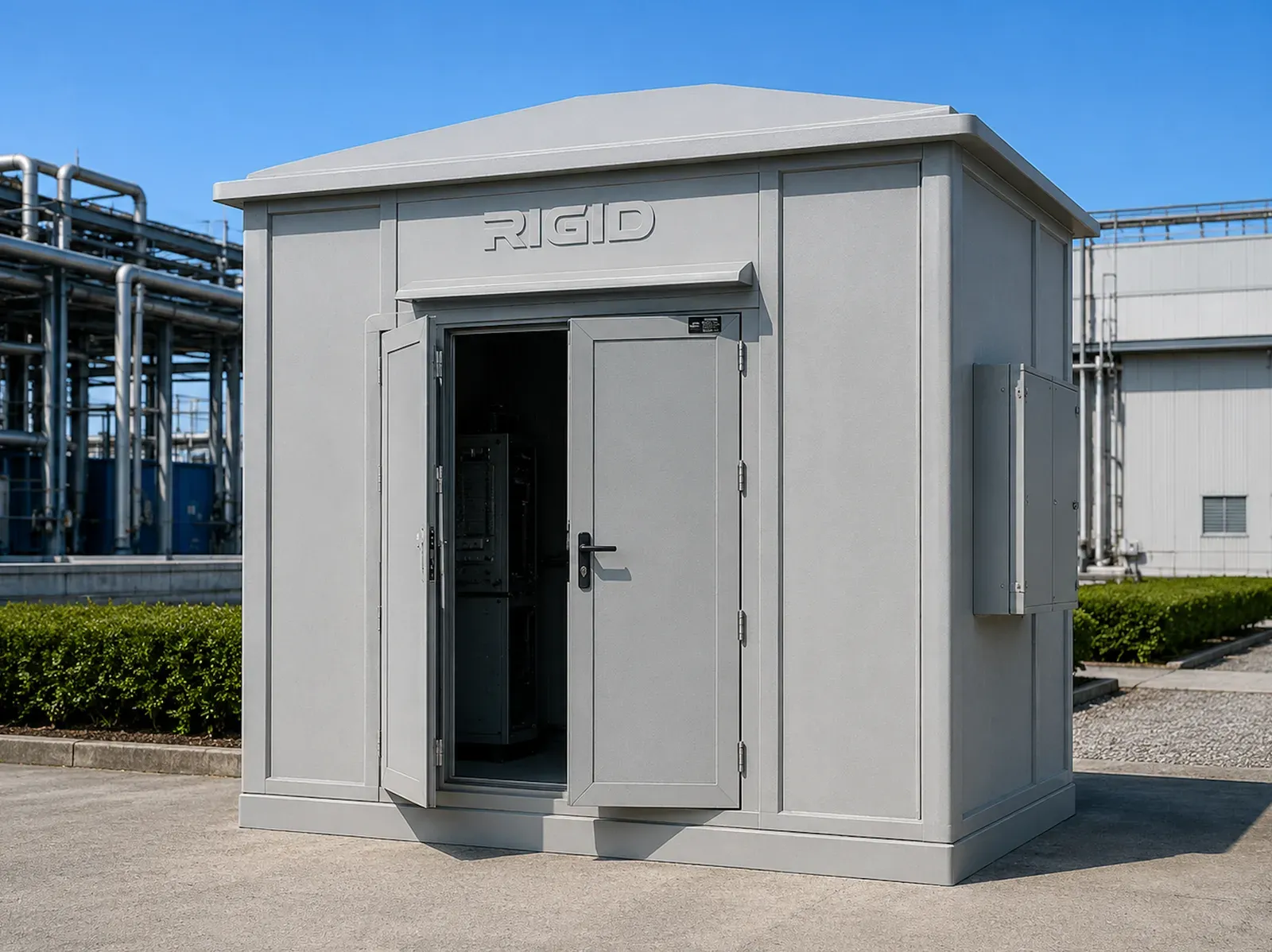 GRP Outdoor Kiosks - heavy-duty GRP Outdoor Kiosks engineered for housing electrical, instrumentation, telecommunication, and automation equipment in harsh outdoor environments.