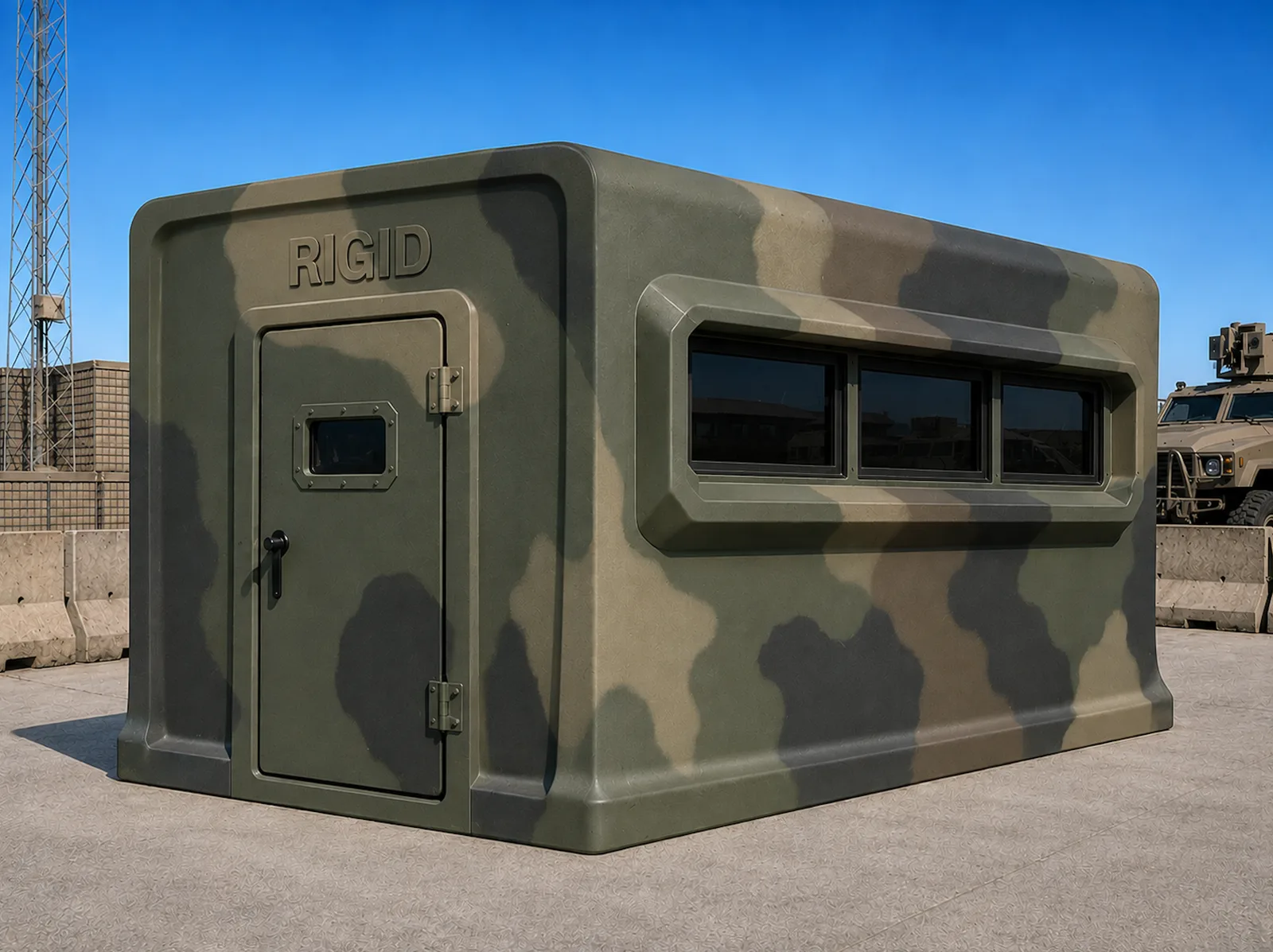 GRP Armored Composite Structures