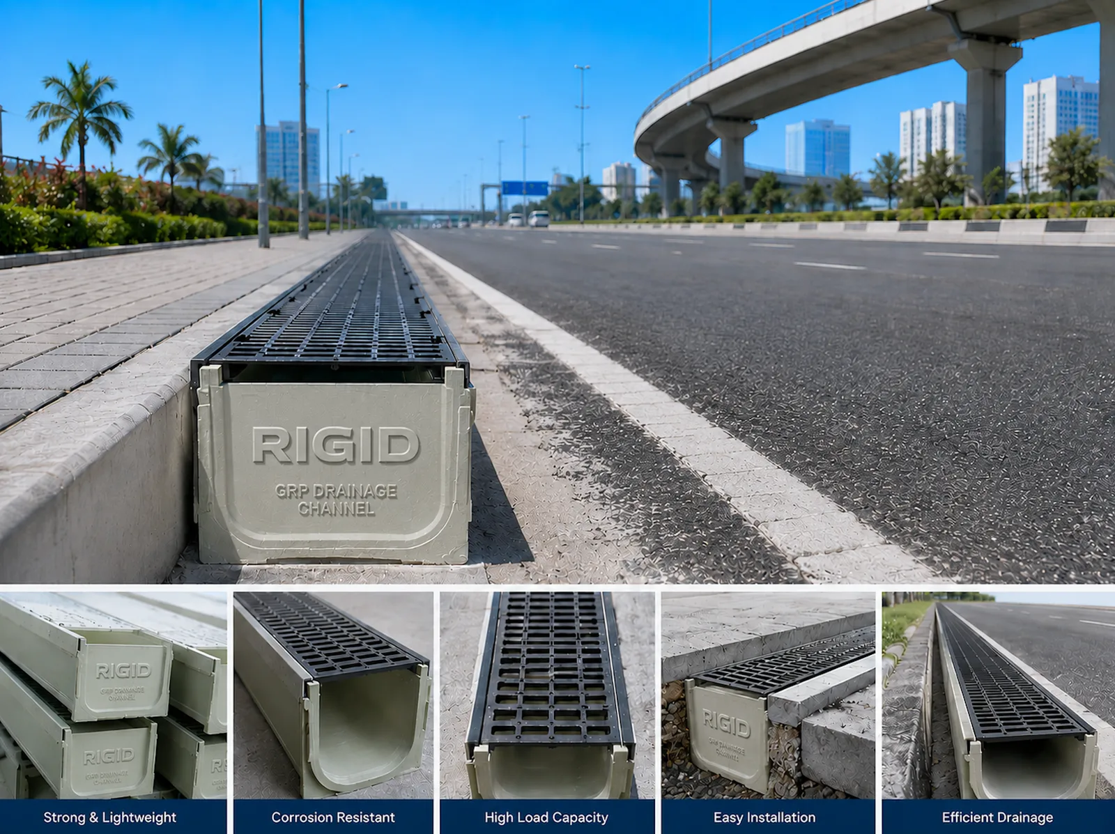 GRP Drainage Channels