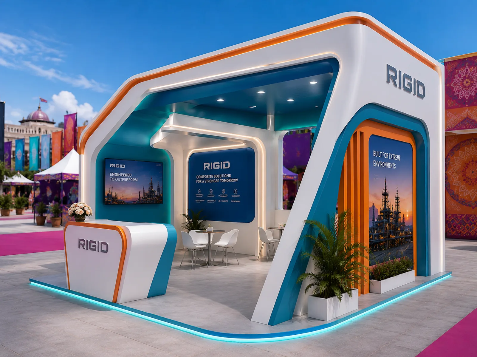 GRP Exhibition Stands