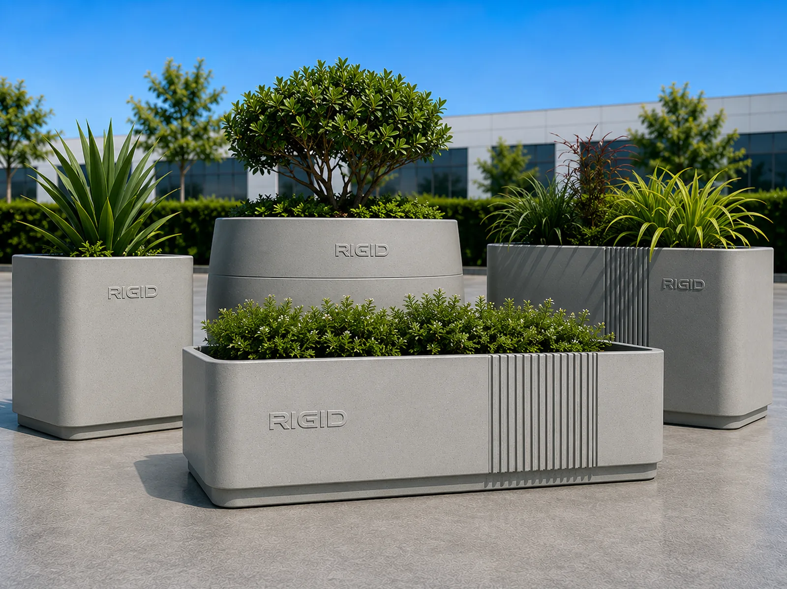 GRP Planter Boxes