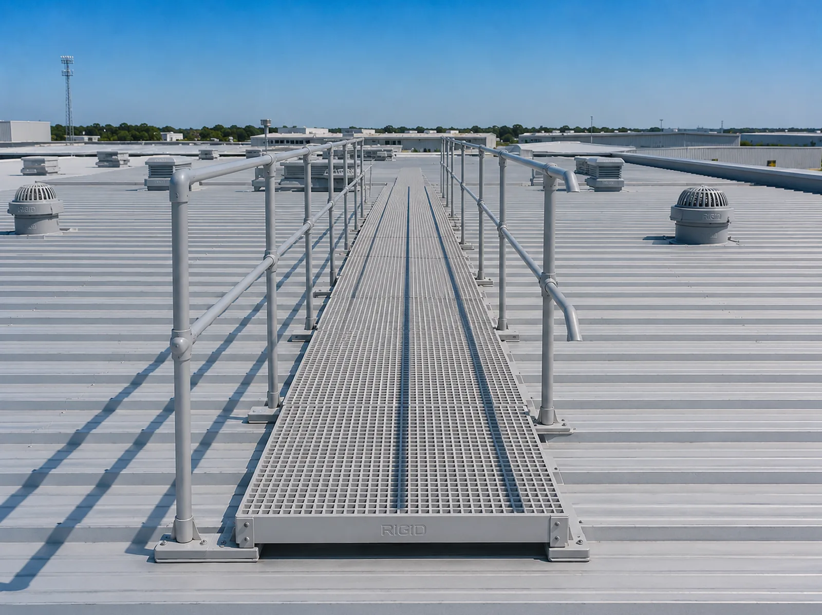 GRP Roof Walkways