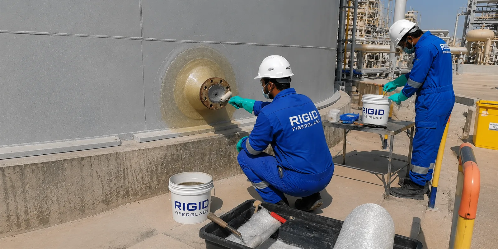 Repair of CIP Tank Nozzle